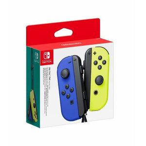 Nintendo Official Switch Joy-Con Pair - Neon Blue/Neon Yellow (Switch)