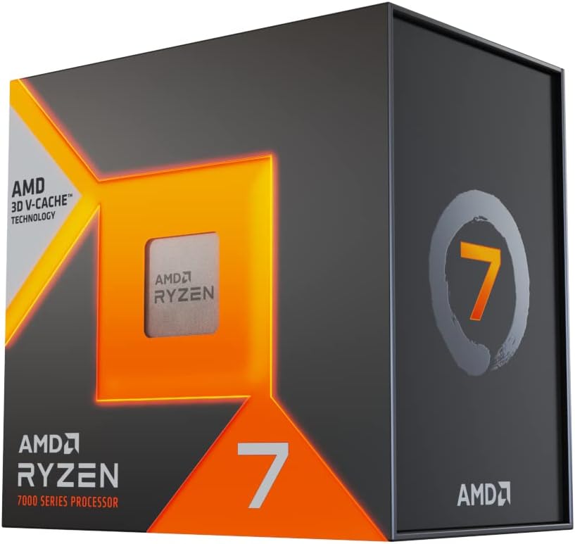 AMD Ryzen 7 7800X3D Desk-top Processor (8-core-16-thread, 104MB cache, up to 5.0 GHz max boost)
