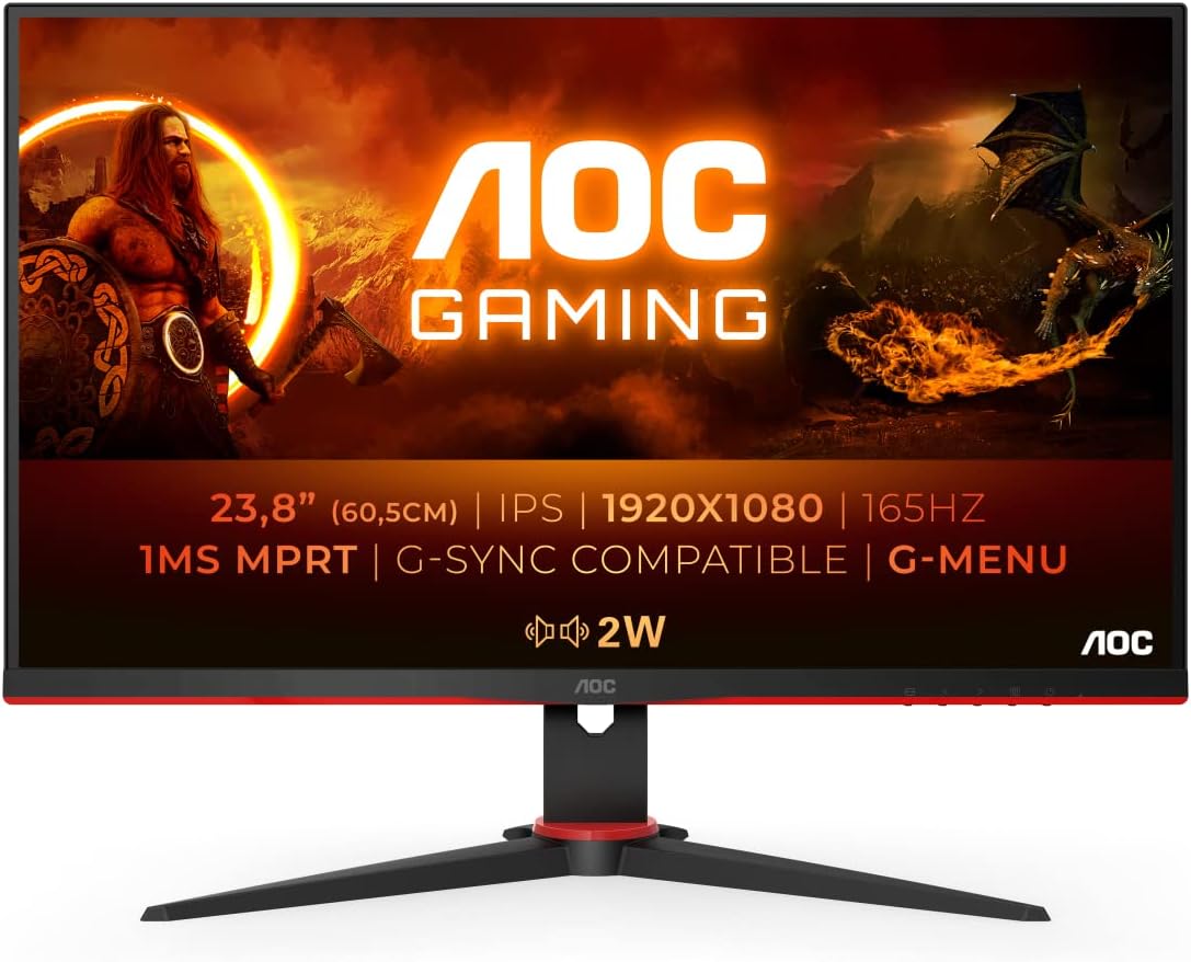 AOC Gaming 24G2SPAE - 24 Inch FHD Monitor