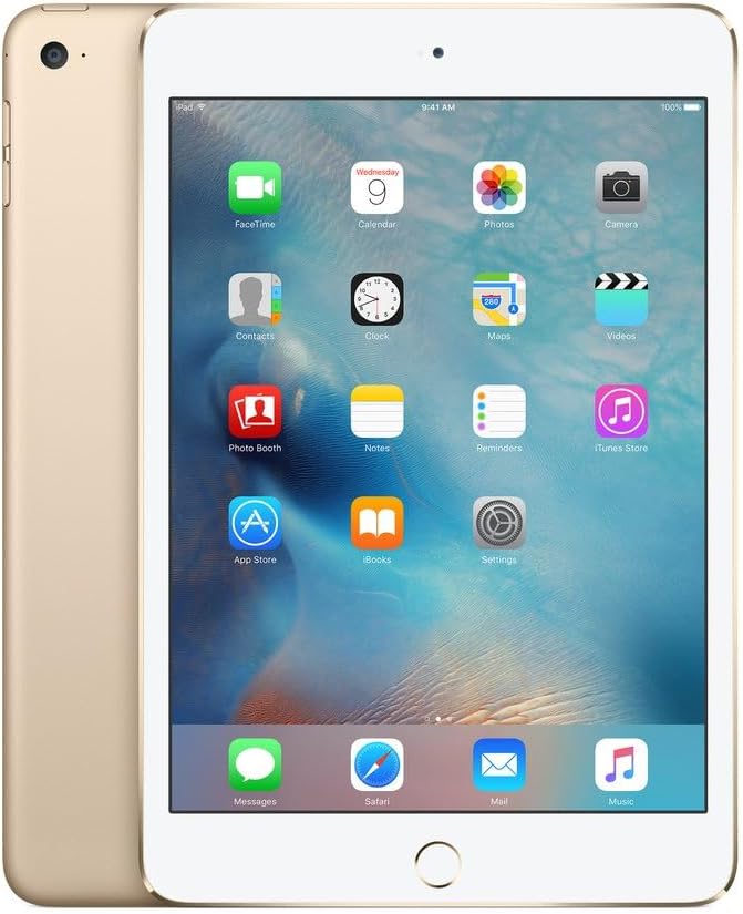 Apple iPad mini 4 16GB, Wi-Fi, 7.9in - Gold (A1538) (Used)