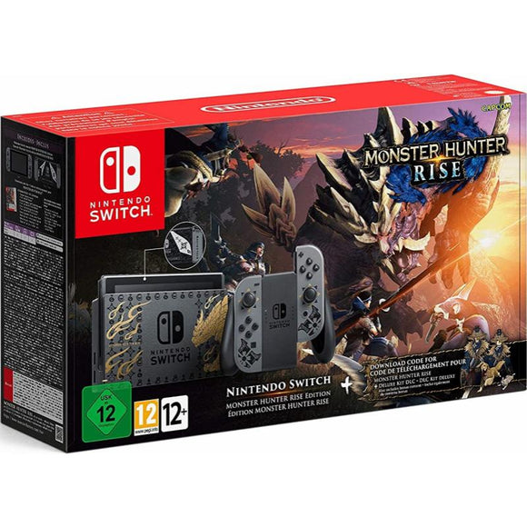 Nintendo Switch Console + Monster Hunter Rise Edition (EU) (Switch)